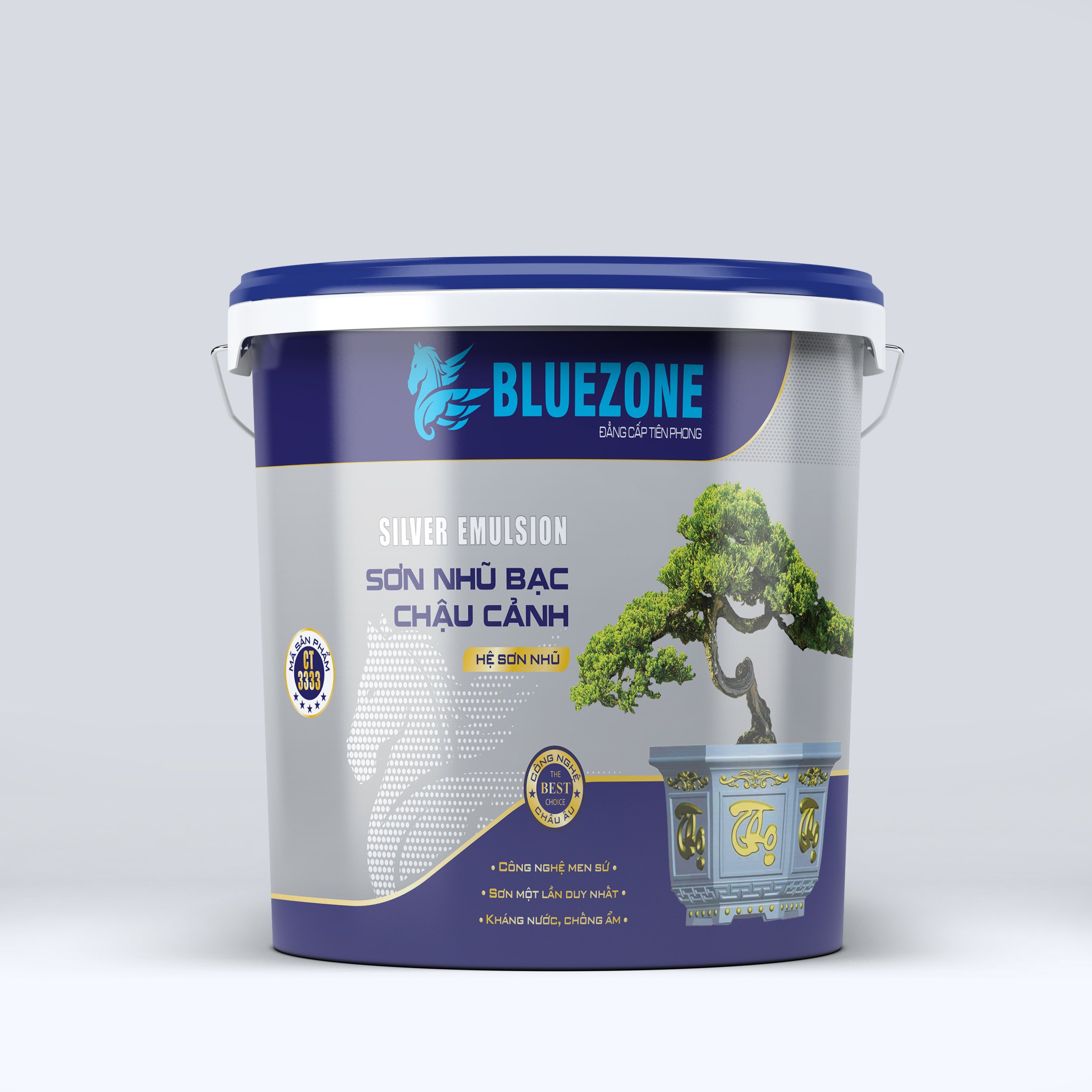 sơn nhũ bạc bluezone